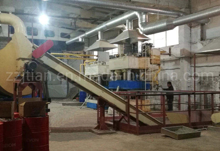 Factory Price Wooden Sawdust Pallet Mould Hot Press Machine