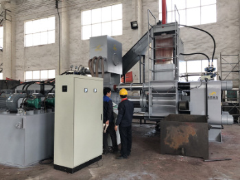 Y83W-360 Factory Automatic Horizontal Metal Scraps Briquette Machine Press