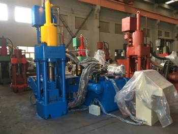 Hydraulic Waste Metal Scraps Briquette Making Machine