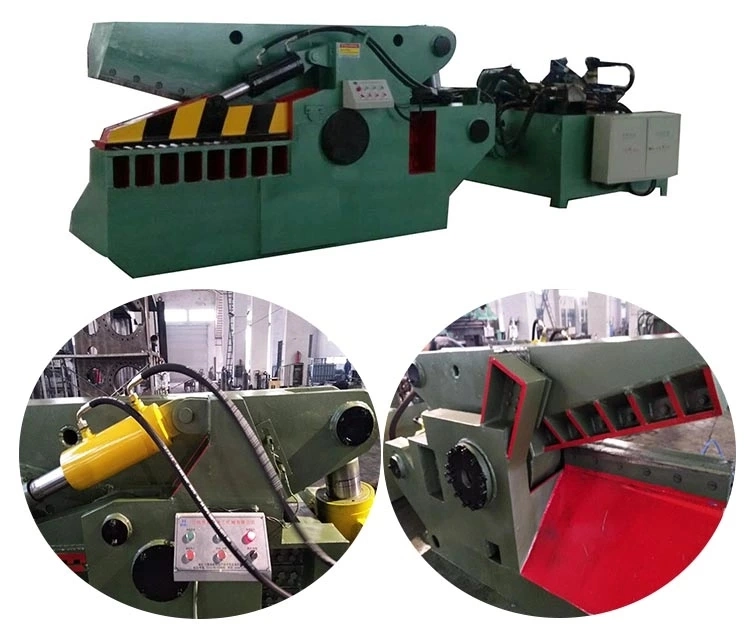 Q43-315 Hydraulic Scrap Shear Alligator Steel Aluminum Copper Metal Cutting Machine