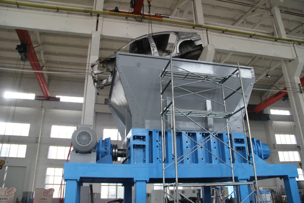 Iron Can Waste Metal Drum Crusher Machine Broken Cars and Metal Crusher