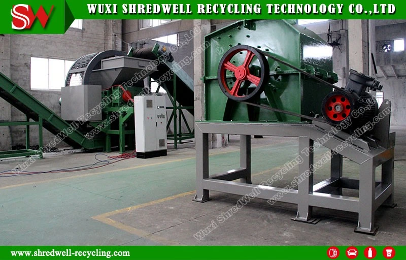 Automatic Hammer Shredder Recycling Used Barrel/Waste Metal Drum/Scrap Aluminum