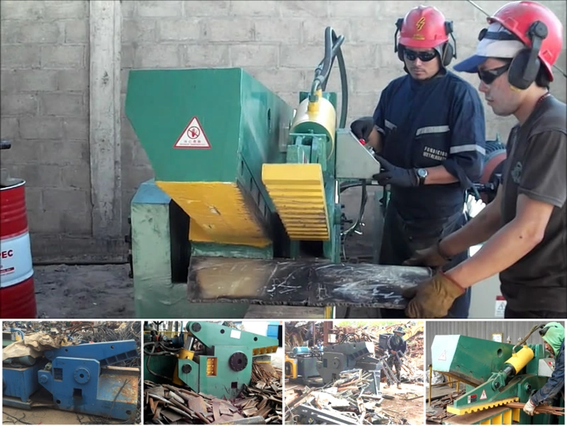 TF China Manufacture Q43-2500 Angle Iron Steel Scrap Shear Machine