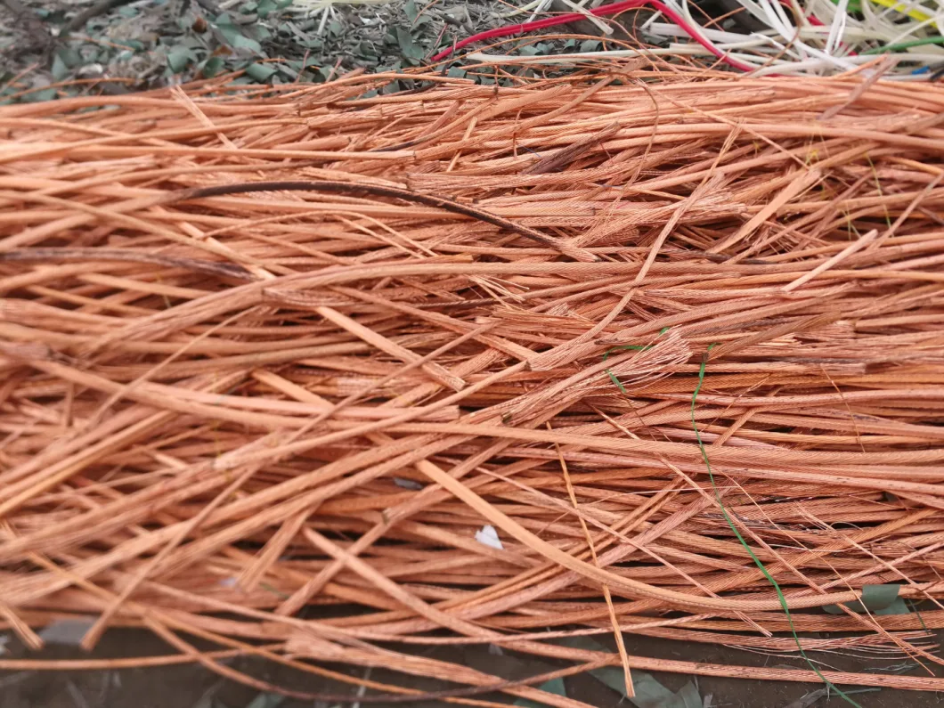 Electric Wire Copper Cable Scrap Copper Scrap Mill Berry Copper Scrap 99.9%