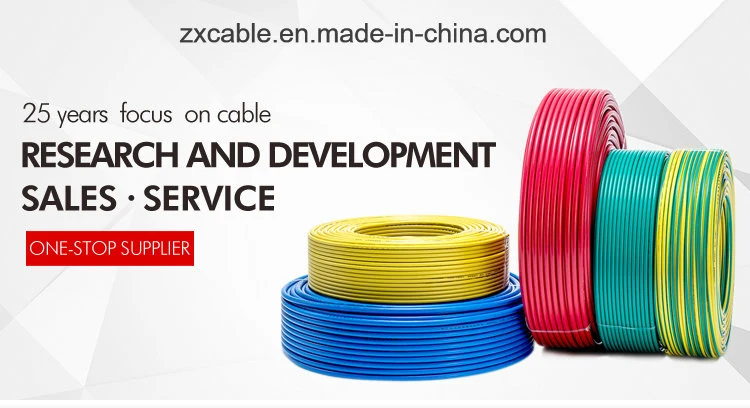 Power/PVC/PE/XLPE/Copper/Insulated/Copper/Aluminum Rubber Electrical Cable