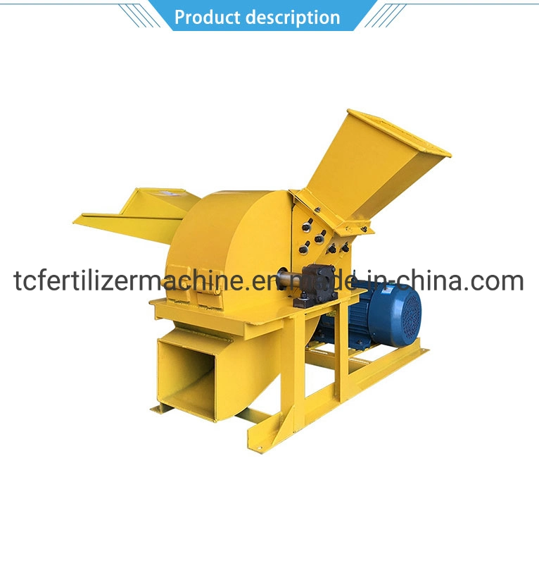 Electric Industrial Home Use Tree Branch Shredder Log Wood Chipper Machine