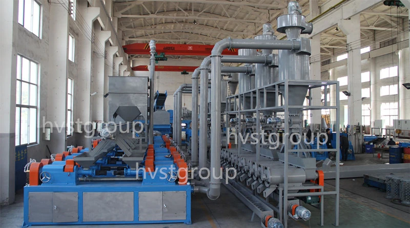 Metal Crusher Machine Shredder Tire Waste Tyre Recycling Production Line