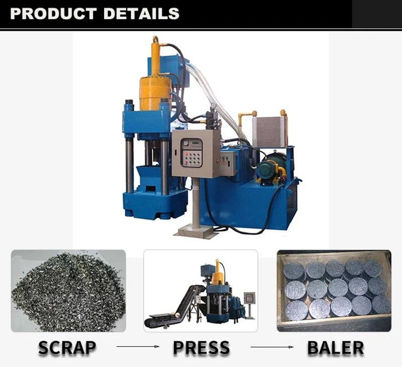 Customized Effective Metal Recycle Cast Iron Copper Wire Lime Briquette Making Machine