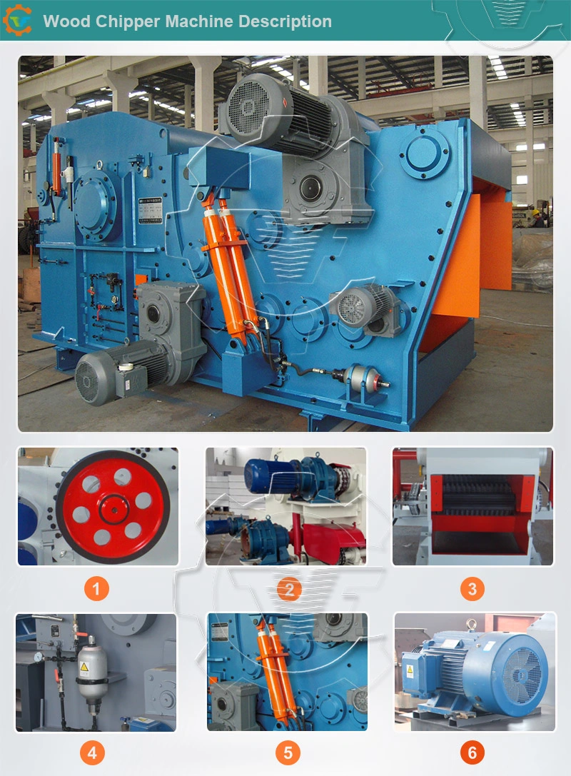 Wood Shredder Machine Industrial Waste Wood Chipper Price