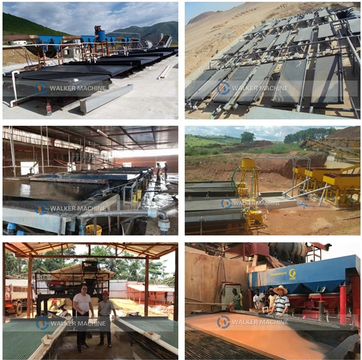 Zambia Copper Ore Separator Shaking Table for Copper Mining Plant
