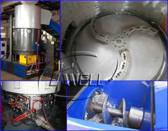 Plastic Film Compactor Granulator Machine/PP/PE Plastic Recycling Granulator Plant
