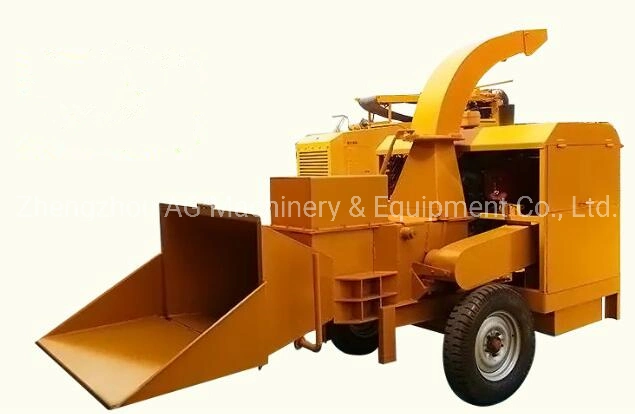 High Yield Eco-Friendly Industrial Tree Branch Garden Twig Wood Shredder Chipper