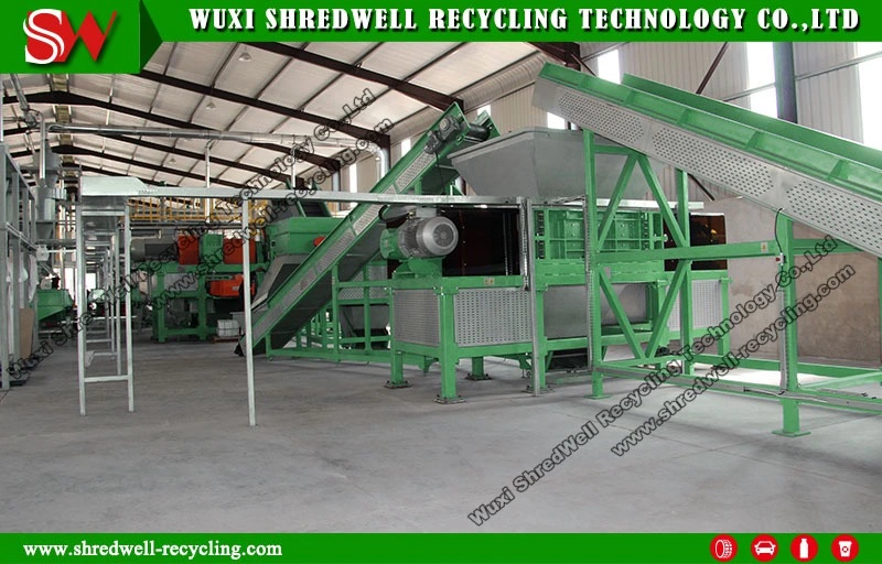 Metal Crusher to Recycle Waste/Scrap Car/Steel/Aluminum
