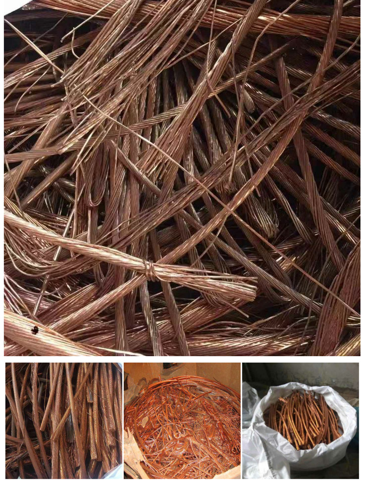 High Purity Strong Scrap Copper Wire Copper Wire Scrap 99.99% Copper Scrap Mill-Berry 99.99%