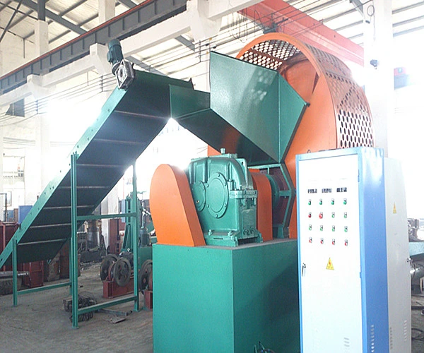 Good Sale High Efficient Quality Used Tire Shredder Double Shaft Tire Shredder with Ce Certificate