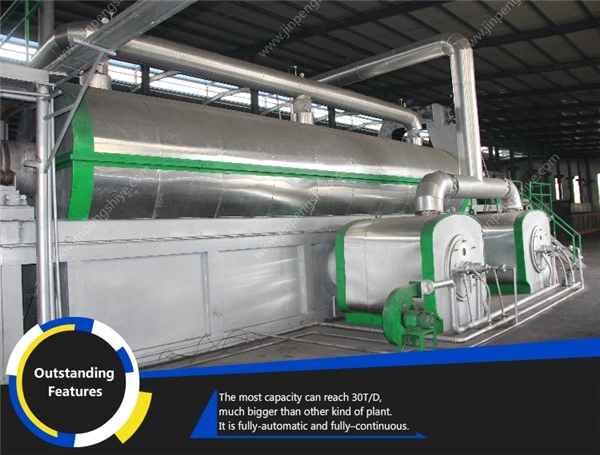 Leading Technology New Design Continuous Waste Recycling Plant with Ce ISO