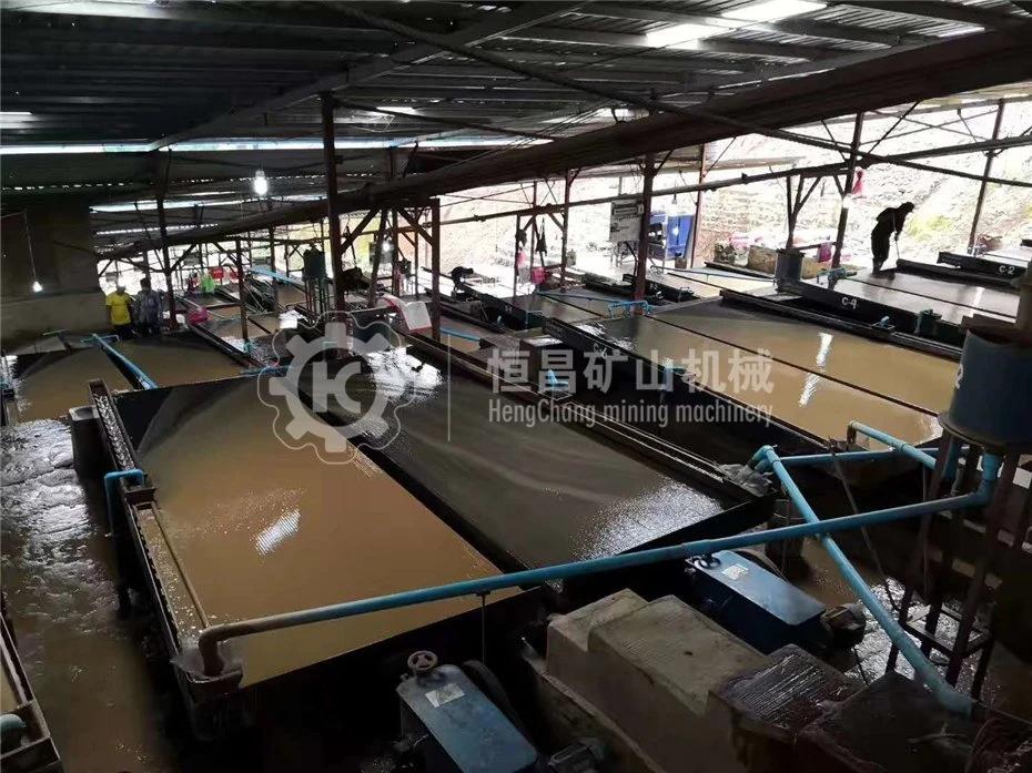 Gold Process Plant Gravity Separator Equipment Gold Concentration Machine 6s Copper Shaking Table for Gold