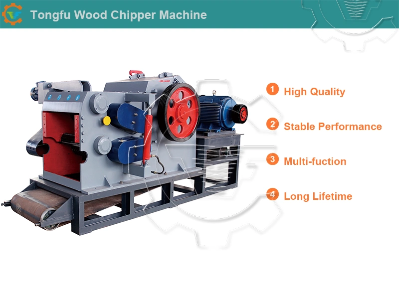 Wood Shredder Machine Industrial Waste Wood Chipper Price