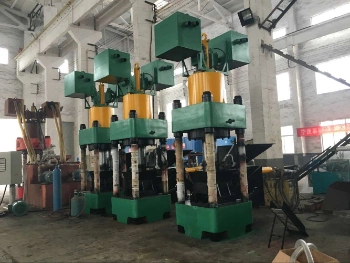 Hydraulic Waste Metal Scraps Briquette Making Machine