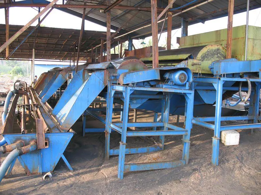 Mining Iron Beneficiation Equipment of Drum Magnetic Separator for Zircon, Copper, Lead, Kaolin Ore