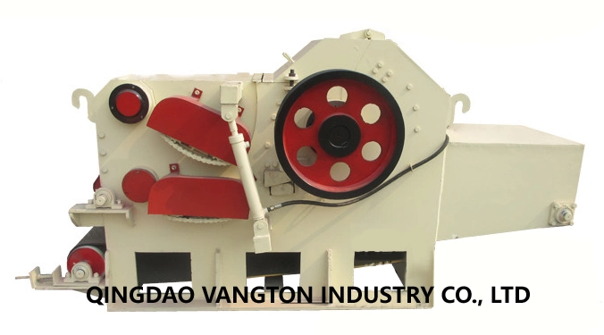 Ce Approved Industrial Large Scale Drum Wood Chipper Shredder Machine