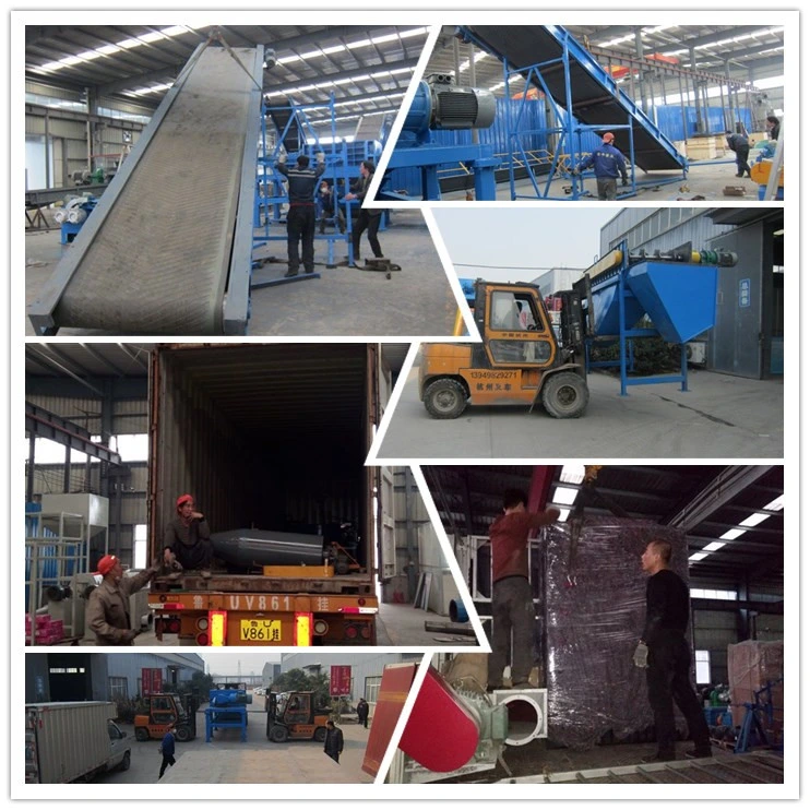 China Car Tire Shredder Machine Line Tire Recycling Plant in Turkey
