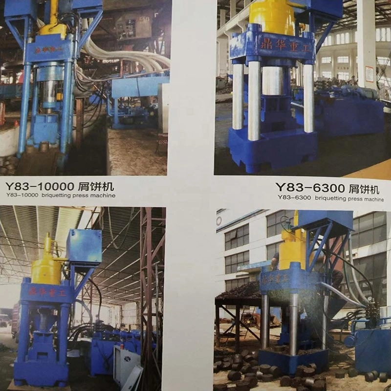 Customized Effective Metal Recycle Cast Iron Copper Wire Lime Briquette Making Machine