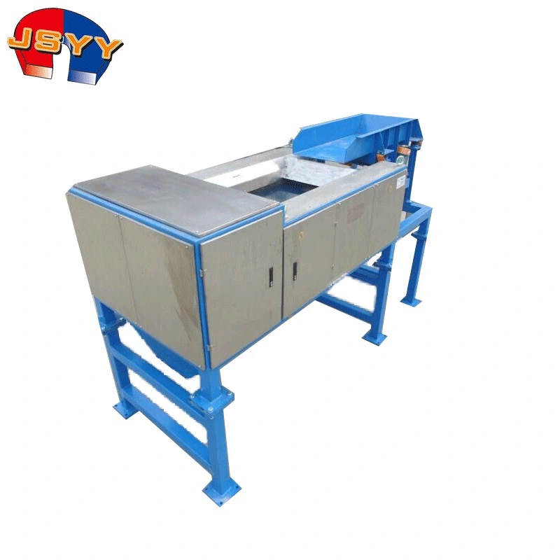 Eddy Current Separator with Vibrating Recycling Shredded UPVC Window Aluminum Copper Components Plastic