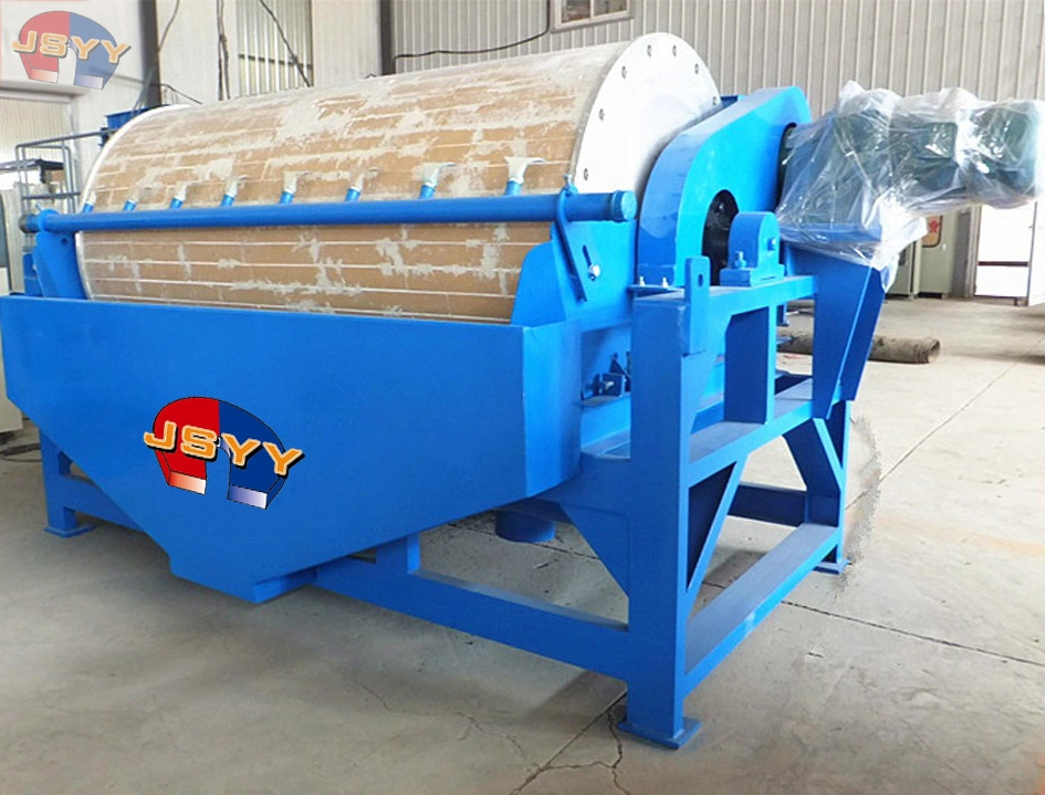 Counter Flow Type Wet Separating Magnetic Separator Magnetic Drum Wet Separator Price