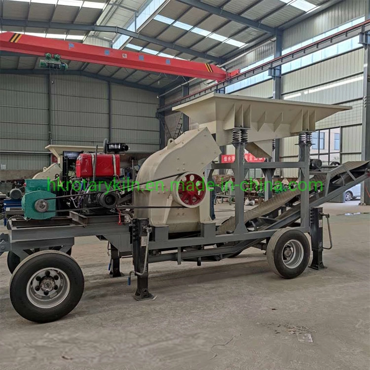 High Efficiency Fine Mobile Crusher Stone Machine/Plant Prices Mobile Crusher for Sale