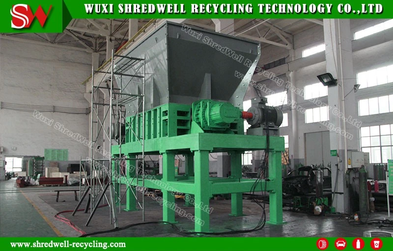Double Shaft Shredder for Recycling Scrap Metal/Steel/Copper