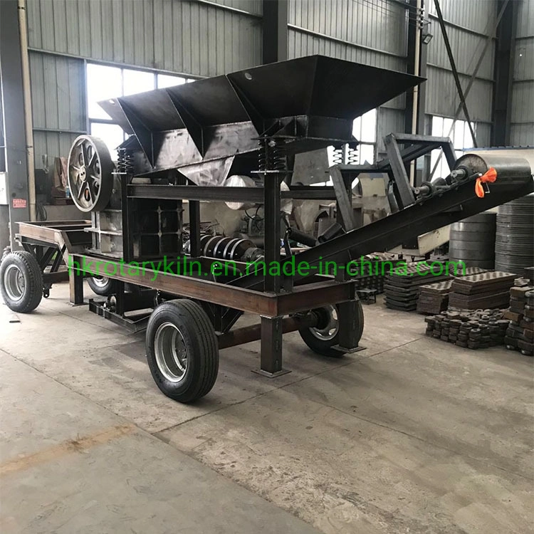 High Efficiency Fine Mobile Crusher Stone Machine/Plant Prices Mobile Crusher for Sale