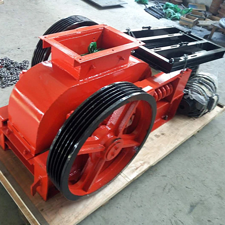 Stone Rock Crusher Machine Double Roller Crusher for Sale
