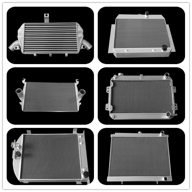 Parallel Flow Aluminum Auto Air Conditioner Radiator for 2 Rows All Aluminum Radiator Honda Civic