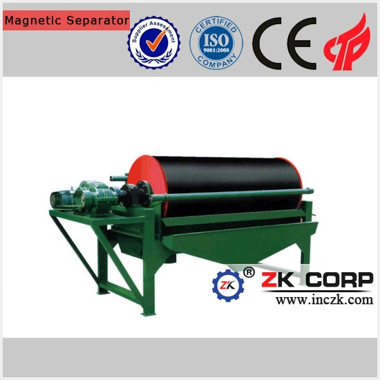 Ferrous Metal Recycling Machine Magnetic Drum Separator for Zircon, Iron Ore