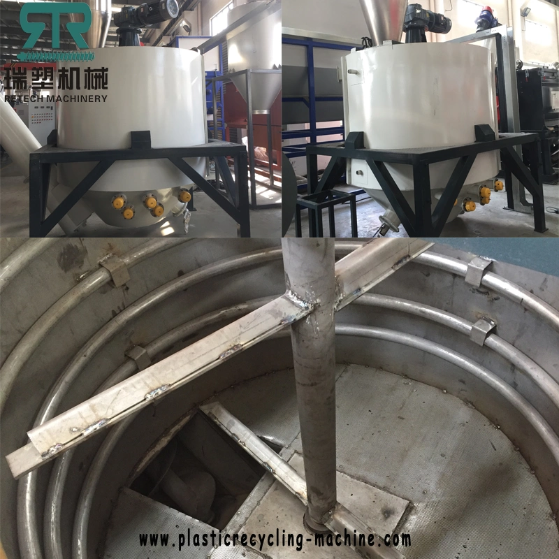High Capacity Water Bottle Recycling Line for Washing Pet PP HDPE Bottle with Trommel Separator