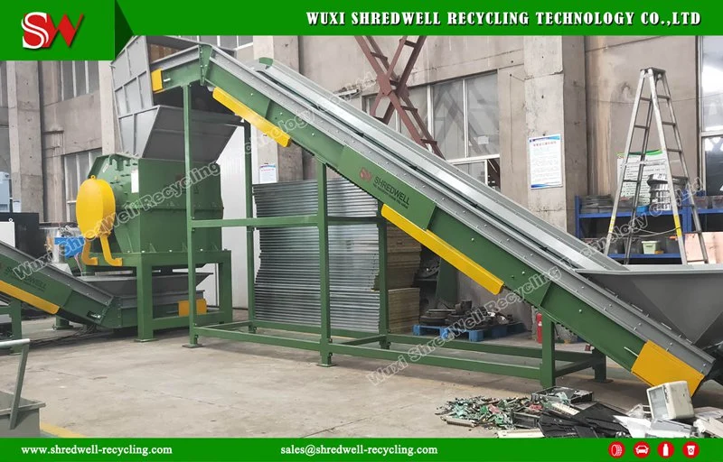 Baled Alluminum Hammer Shredder for Scrap Metal Recycling Line