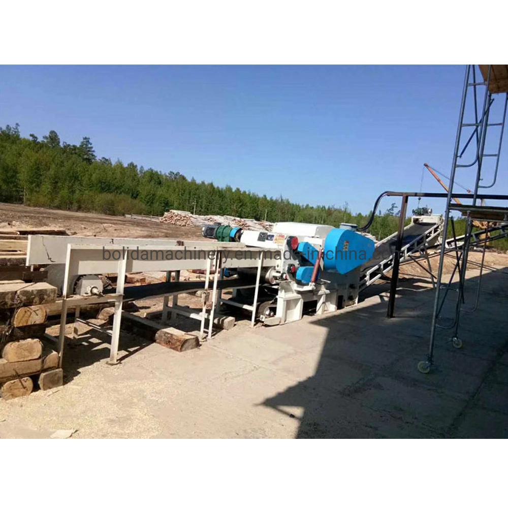 Bmpj216/55kw Wood Chipper Shredder and Industrial Wood Chipper with Ce