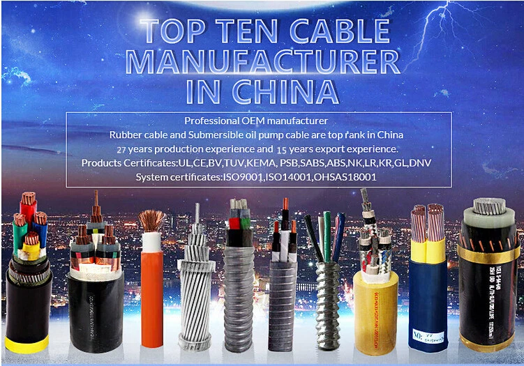 33kv Copper or Aluminum Conductor XLPE Insulated PVC or PE Sheath Power Cable