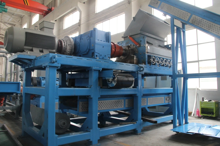 Waste Tyre Recycling Machine Rubber Cutting Machine Tyre Shredder Machinery Tire Shredder