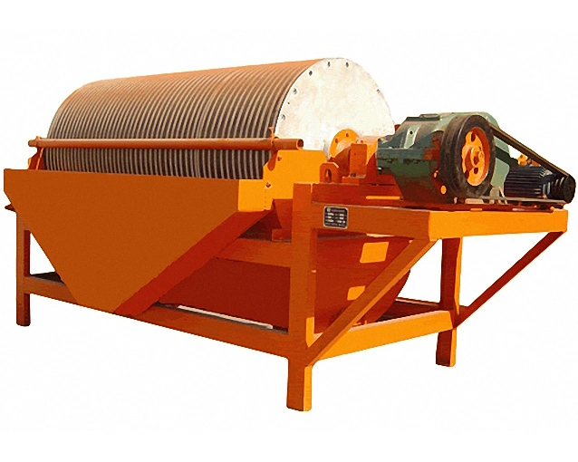 Ferrous Metal Recycling Machine Magnetic Drum Separator for Zircon, Iron Ore