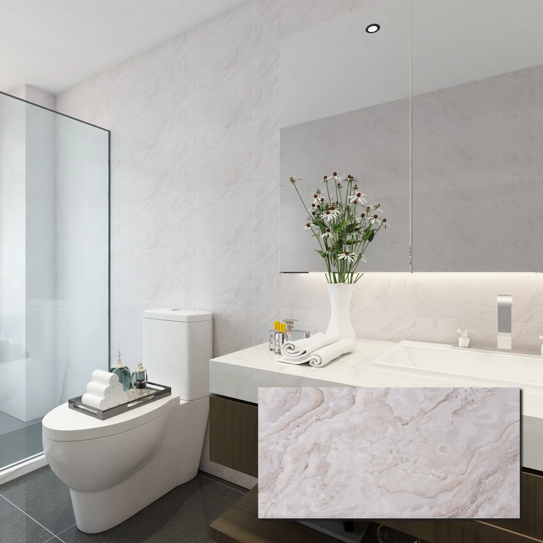 300X600 Shower Styles Skybridge Grey Ceramic Glazed Wall Tile