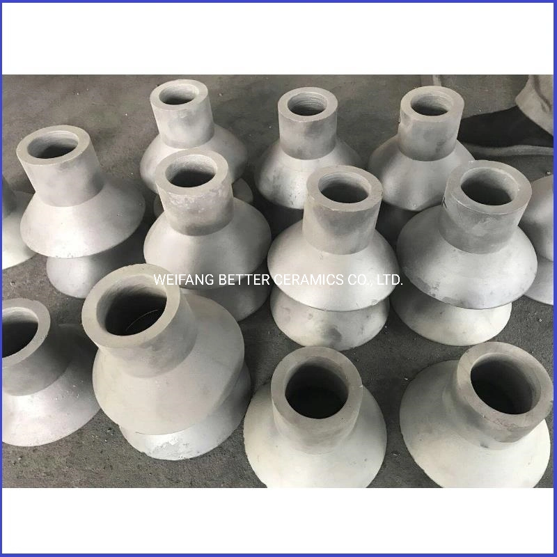 Sisic Pipe Lined Silicon Carbide Ceramic Tube Liner Sic Tube Linings