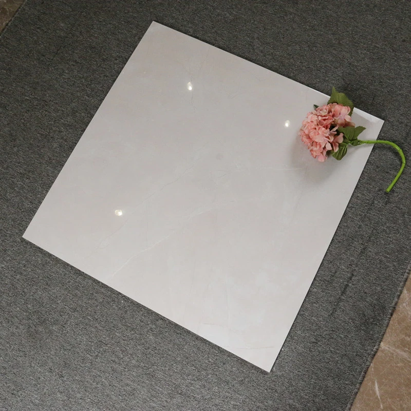 White Full Polished Glazed Ceramic Floor Tile Import Tiles From China