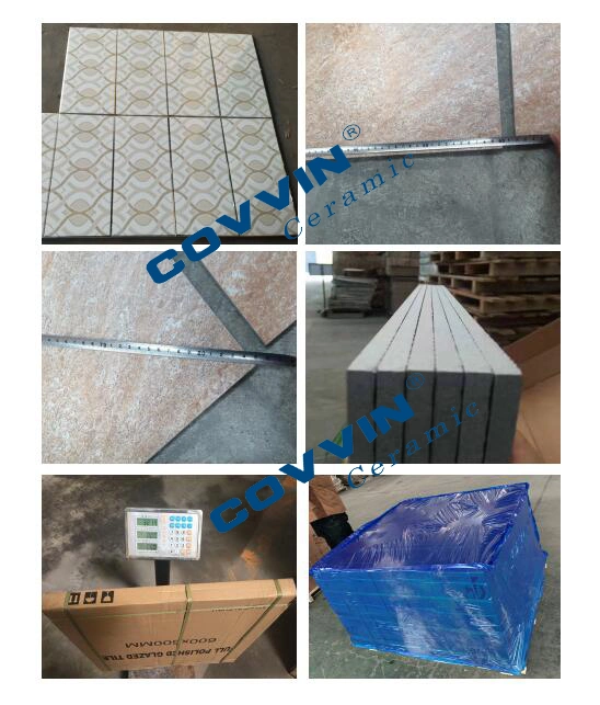 Polished Glazed Porcelain Ceramic Bathroom Floor Tile Wall Tiles with Ce Approval