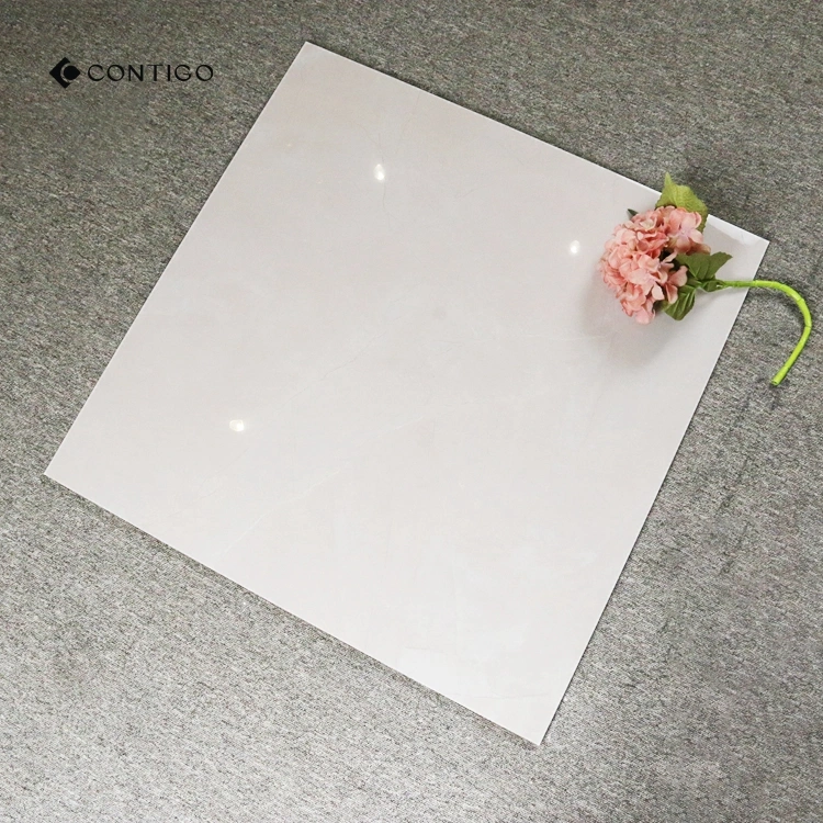 White Full Polished Glazed Ceramic Floor Tile Cheap Import Tiles From China