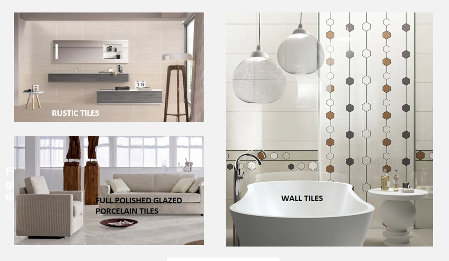 Glazed Ceramic Bathroom Tile for Interior Wall Decoration (300 X 800mm)