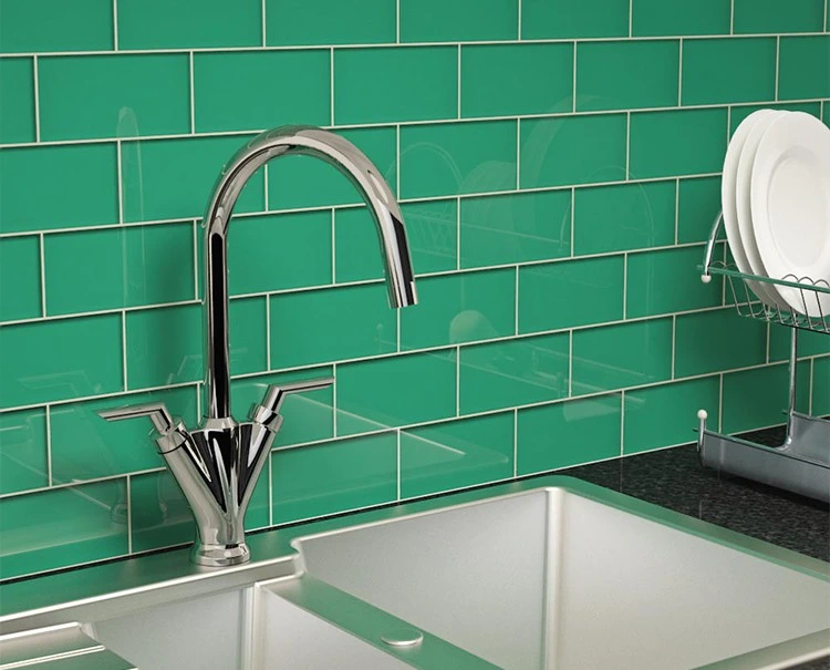 3X6 Inch 7.5X15cm Grass Green Tile Jla Brand Names Ceramic Wall Tiles