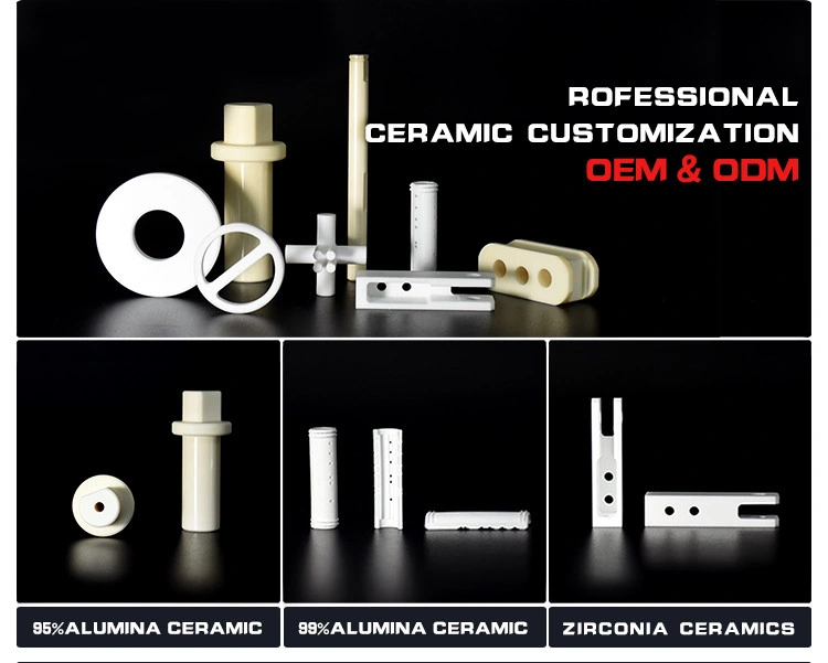 Custom-Made Alumina Ceramic Roller Lining Tiles High Precision Alumina Ceramics