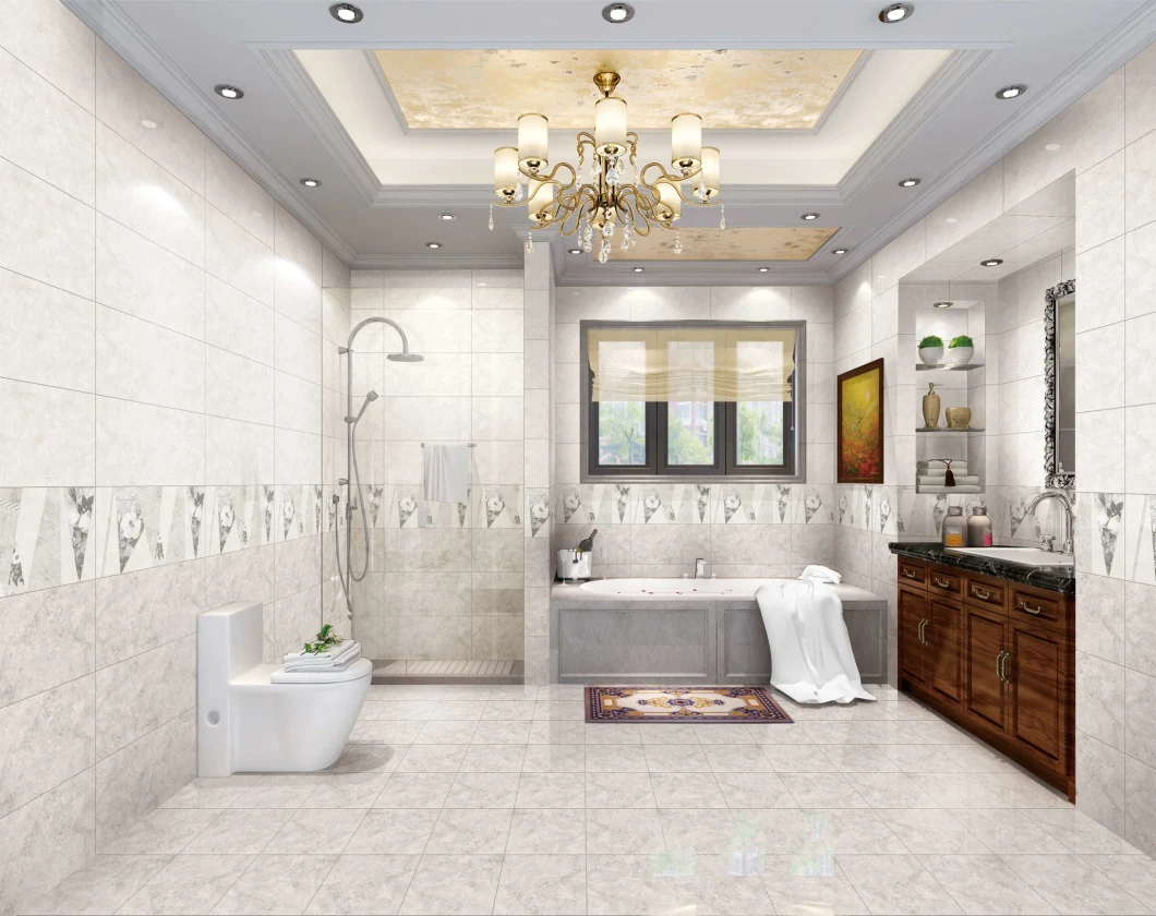 Interior Shop and Kitchen Building Vitrified Hot Sale Glazed Ceramic Wall Tiles
